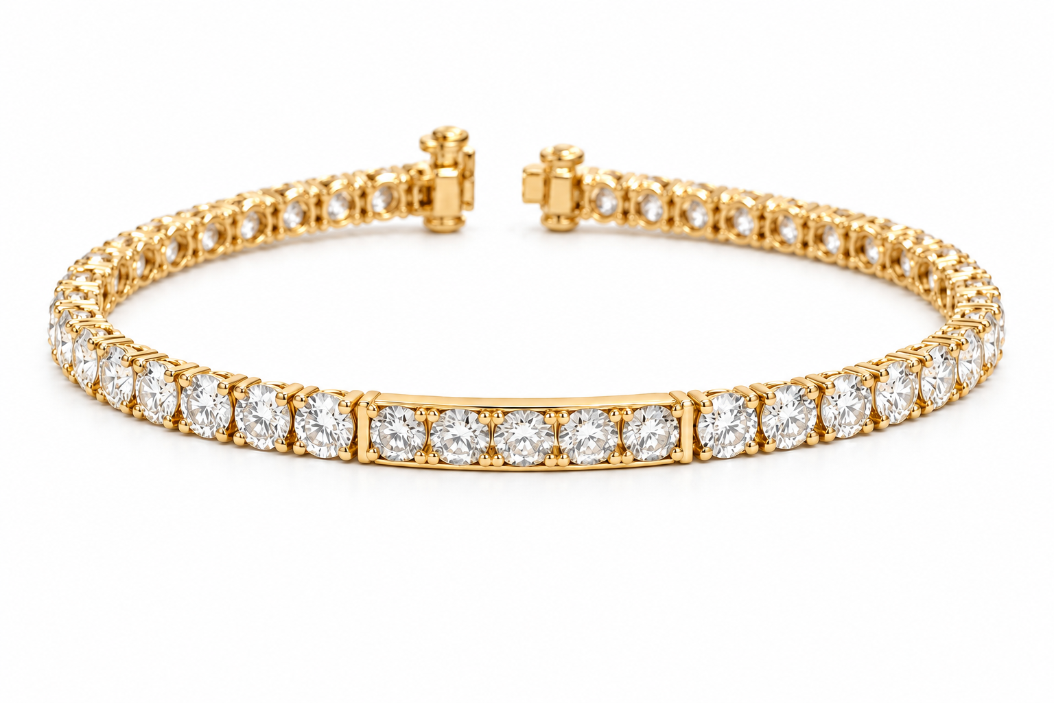 The Evermore Tennis Diamond Ashes Bracelet
