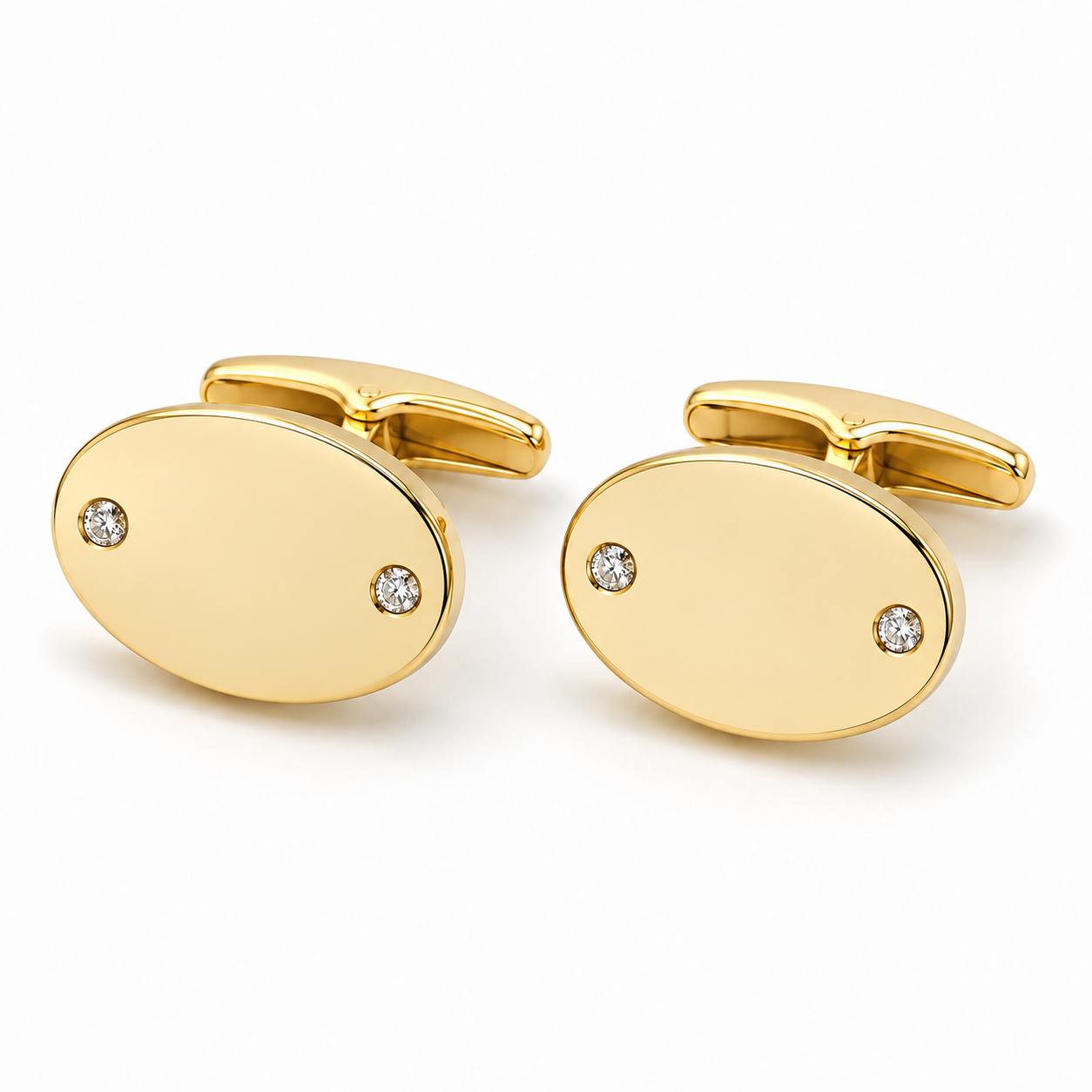 Forever in the Stars Gold Ashes Cufflinks